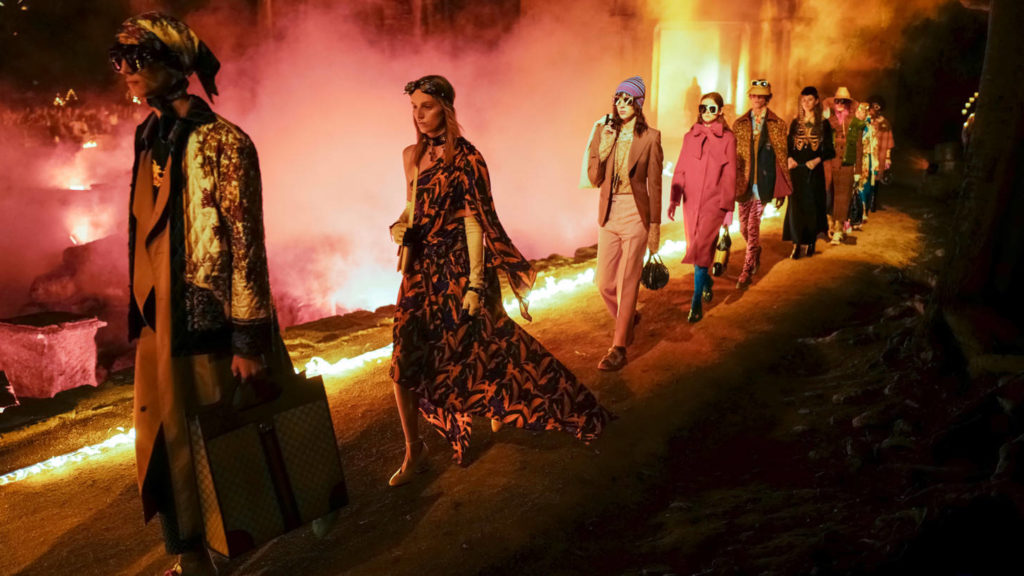 Gucci 2018 Cruise Show Flawlessly Executed by Black Flower Agency