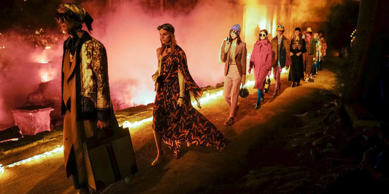 Gucci 2018 Cruise Show Flawlessly Executed by Black Flower Agency