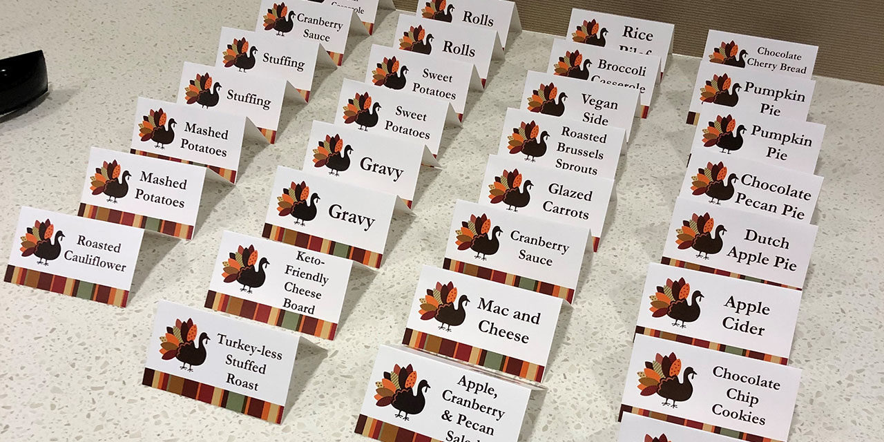 McLean Hosts Annual Thanksgiving Potluck