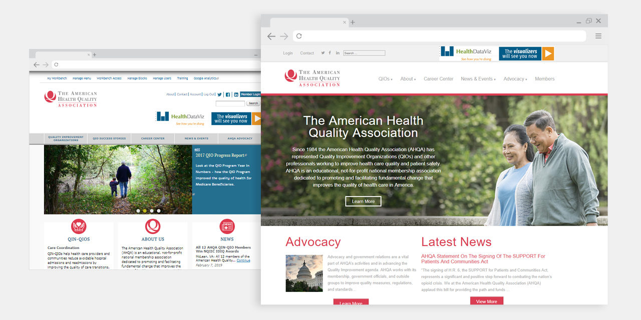 AHQA Redesigns & Upgrades Website