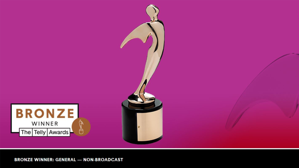 RESOLVE Video Wins Telly Award