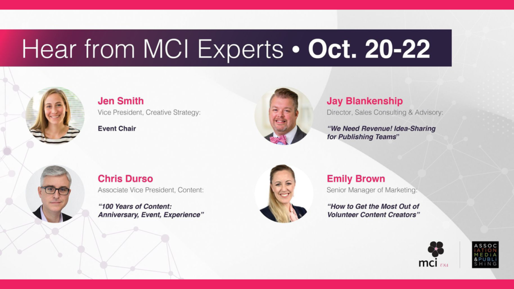 MCI Talents Speak at AM&P