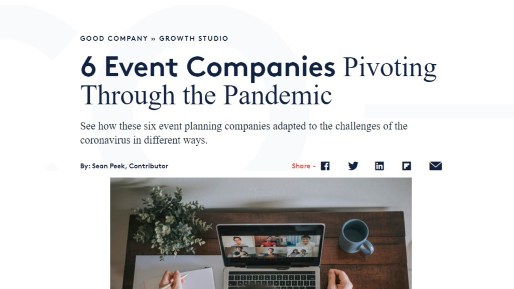 MCI Makes U.S. Chamber of Commerce’s List of Event Companies Pivoting Through the Pandemic
