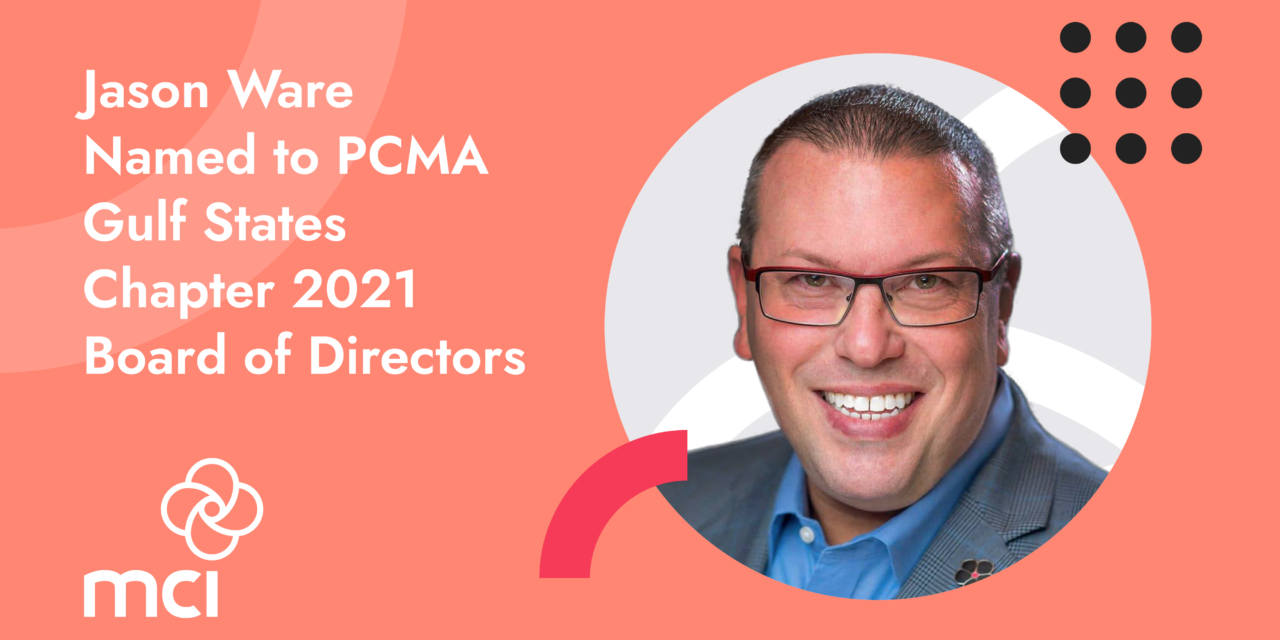 Jason Ware Named to PCMA Gulf States Chapter 2021 Board of Directors