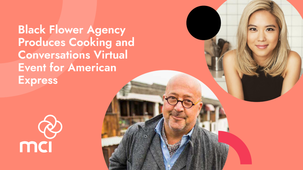 Black Flower Agency Produces Cooking and Conversations Virtual Event for American Express
