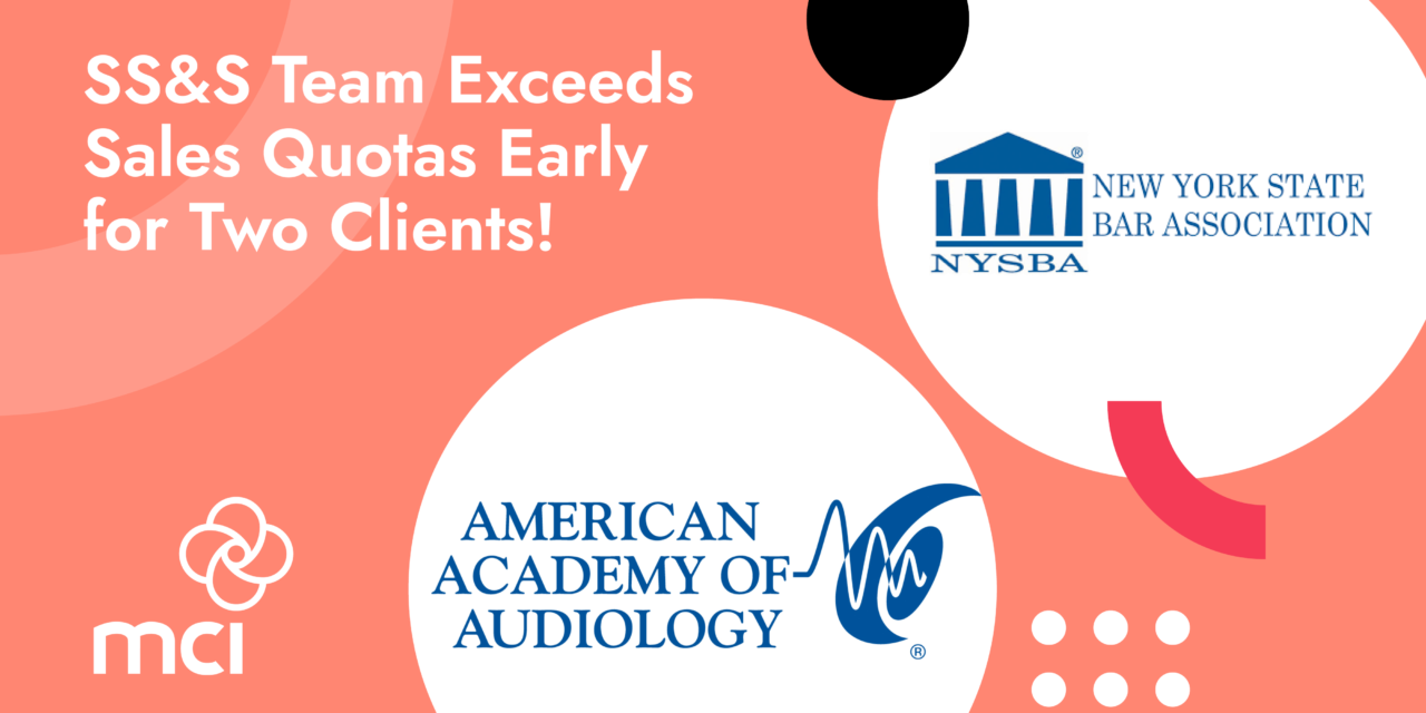 SS&S Team Exceeds Sales Quotas Early for Two Clients!