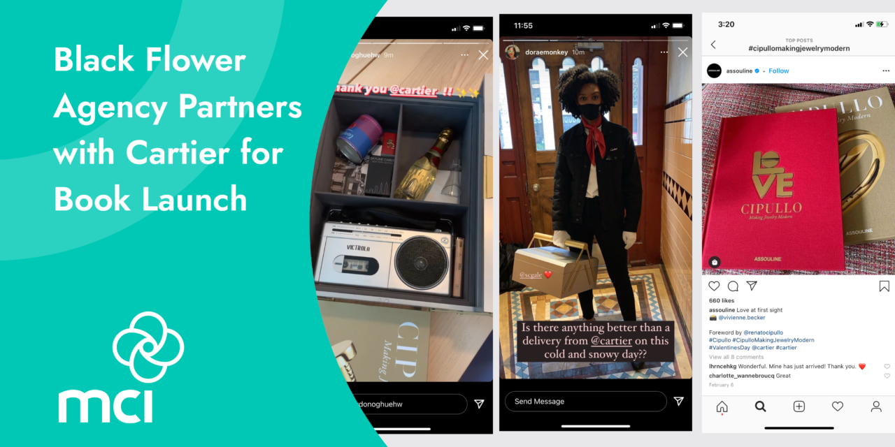 Black Flower Agency Partners with Cartier for Book Launch