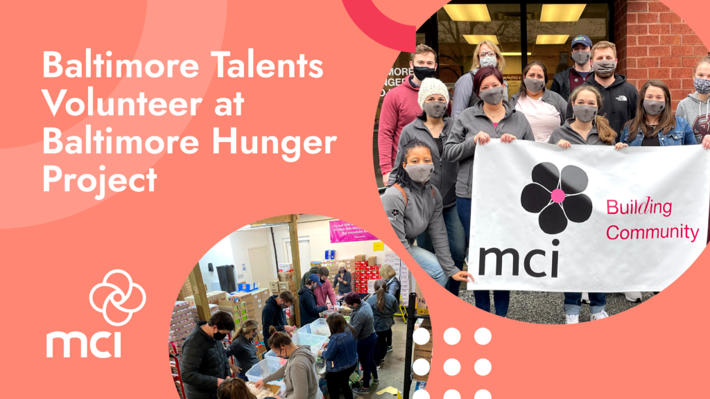 Baltimore Talents Volunteer at Baltimore Hunger Project