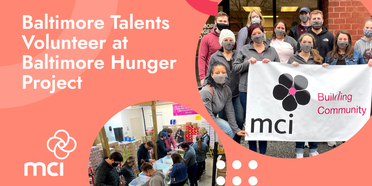 Baltimore Talents Volunteer at Baltimore Hunger Project
