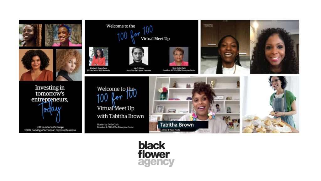 Black Flower Agency Entertains and Engages Black Women Entrepreneurs During Amex Series
