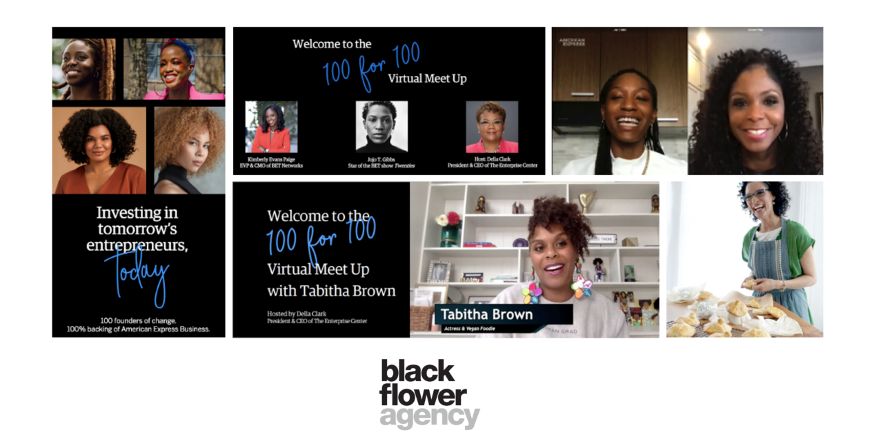Black Flower Agency Entertains and Engages Black Women Entrepreneurs During Amex Series