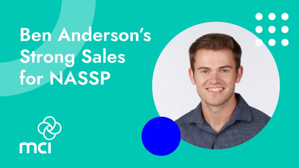 Ben Anderson’s Strong Sales for NASSP