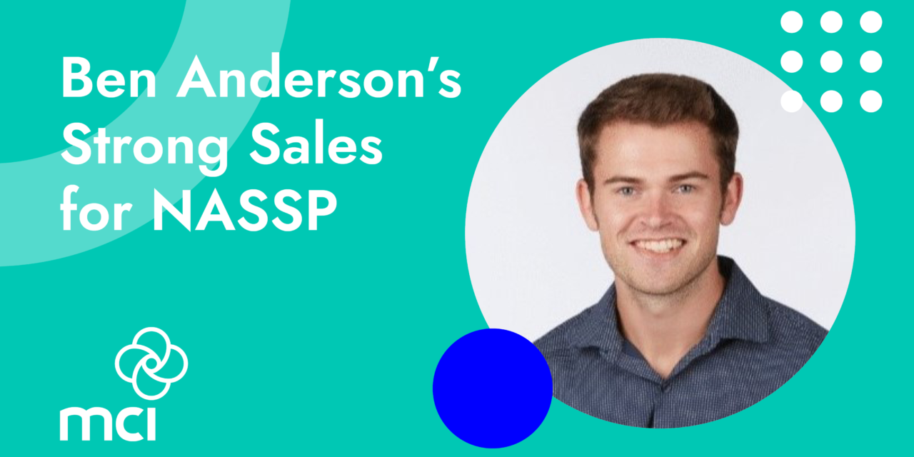 Ben Anderson’s Strong Sales for NASSP