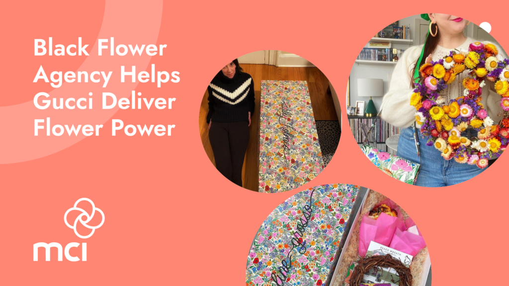 Black Flower Agency Helps Gucci Deliver Flower Power