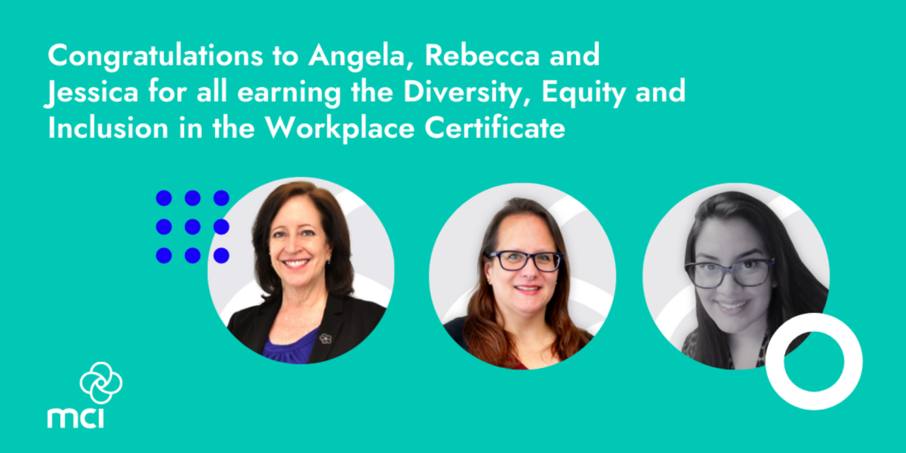 Members of People & Culture Team Earn DE&I in the Workplace Certificate