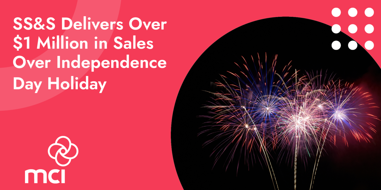 SS&S Delivers Over $1 Million in Sales Over Independence Day Holiday
