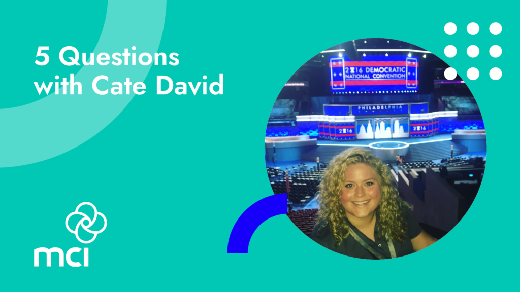 5 Questions with Cate David