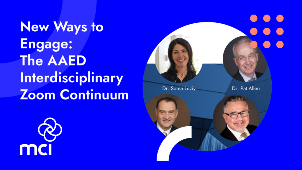 New Ways to Engage: The AAED Interdisciplinary Zoom Continuum