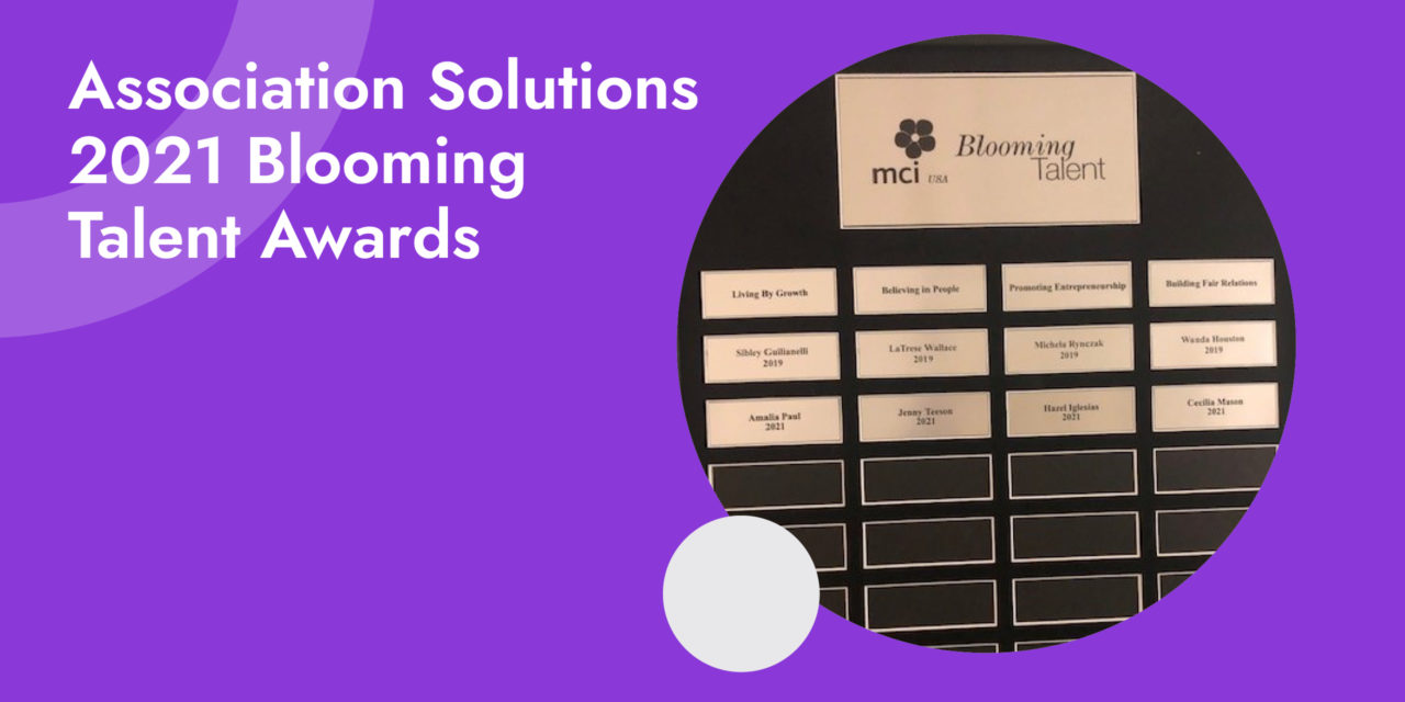 Association Solutions 2021 Blooming Talent Awards