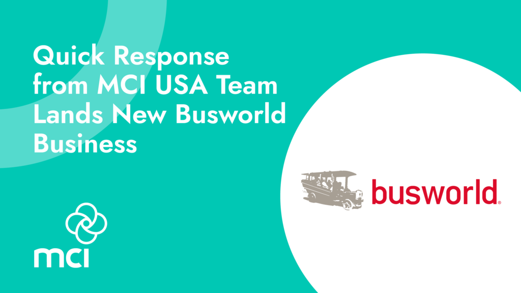 Quick Response from MCI USA Team Lands New Busworld Business