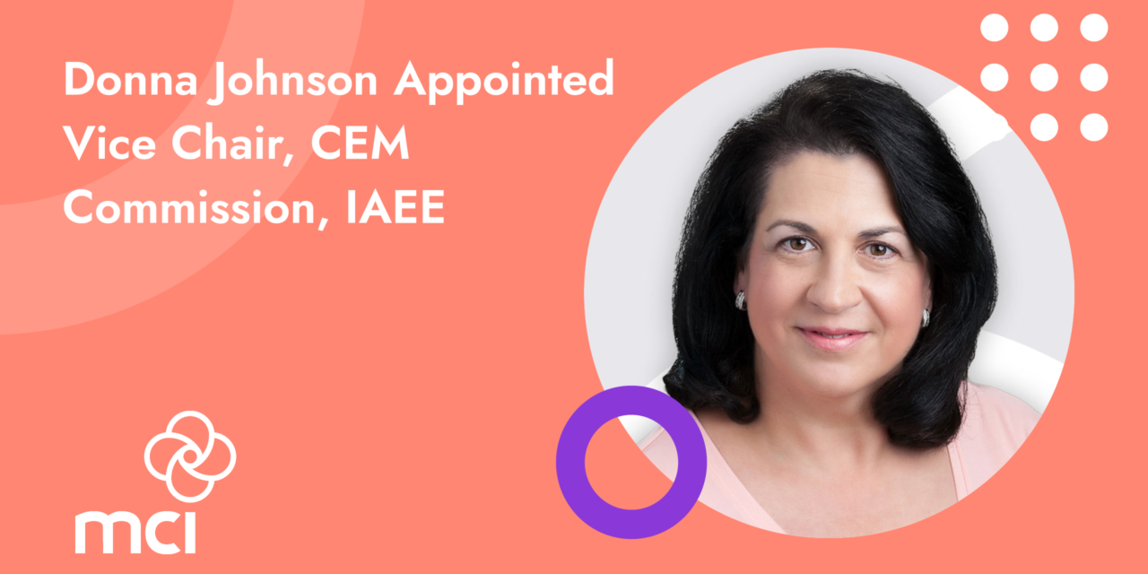 Donna Johnson Appointed Vice Chair, CEM Commission, IAEE