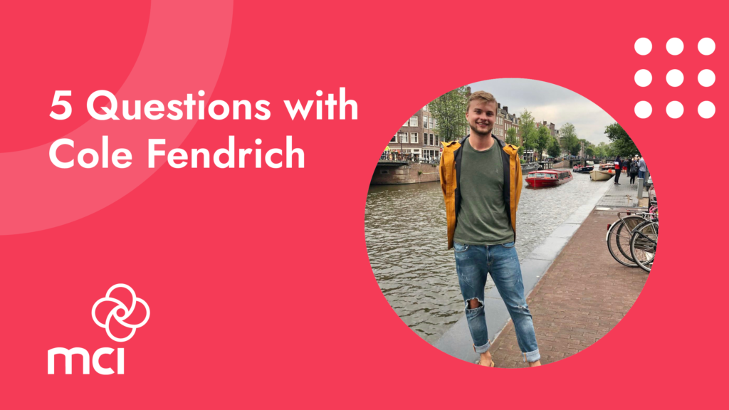 5 Questions with Cole Fendrich