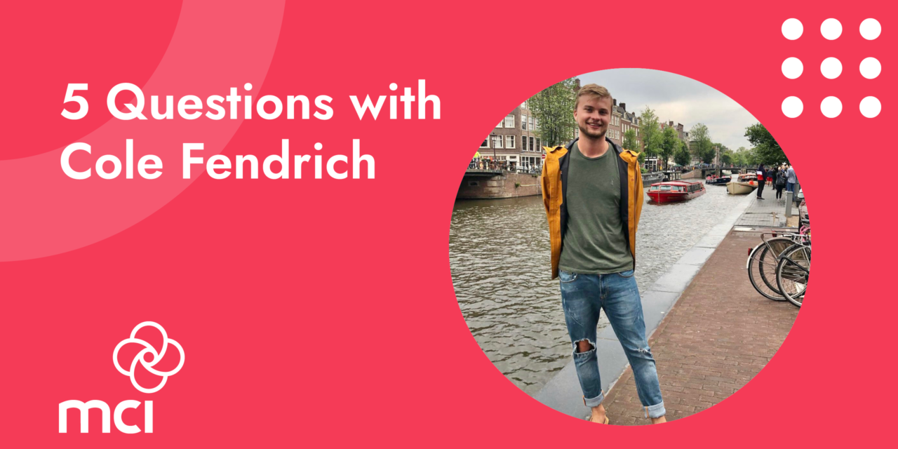 5 Questions with Cole Fendrich
