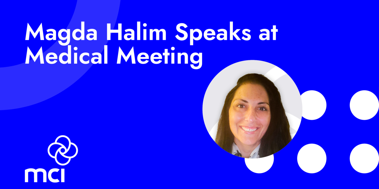 Magda Halim Speaks at Medical Meeting