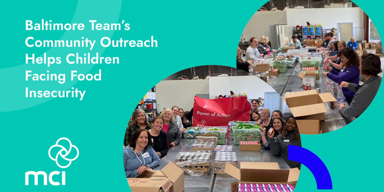 Baltimore Team’s Community Outreach Helps Children Facing Food Insecurity
