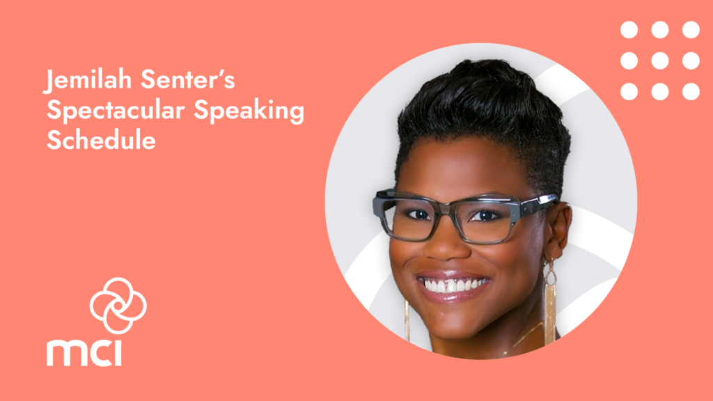 Jemilah Senter’s Spectacular Speaking Schedule