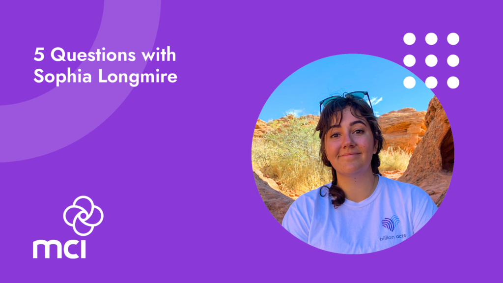 5 Questions with Sophia Longmire