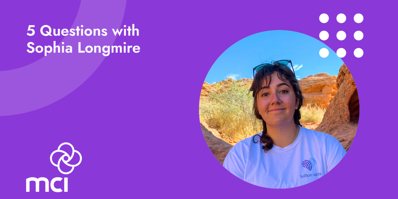 5 Questions with Sophia Longmire