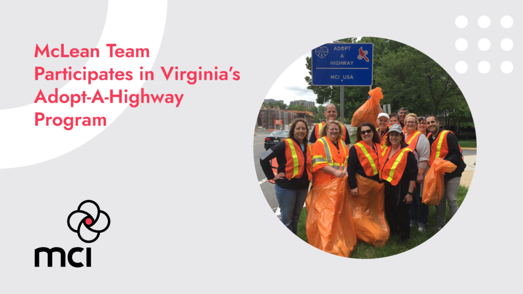 McLean Team Participates in Virginia’s Adopt-A-Highway Program