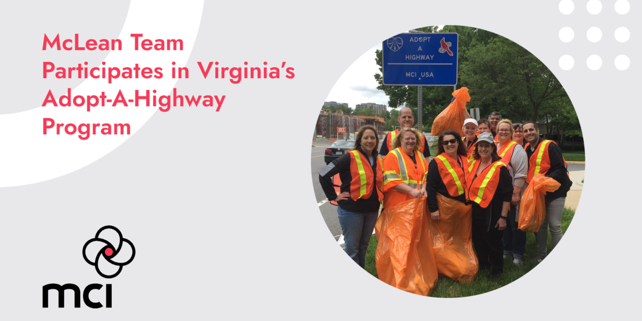 McLean Team Participates in Virginia’s Adopt-A-Highway Program