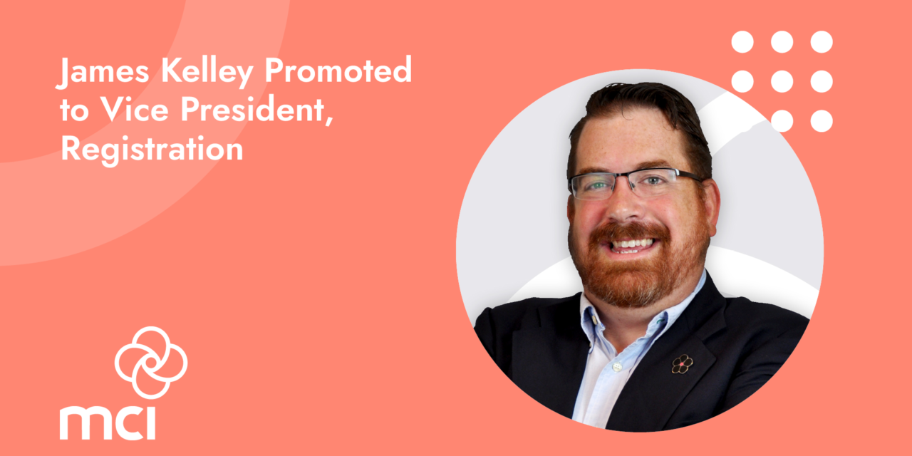 James Kelley Promoted to Vice President, Registration