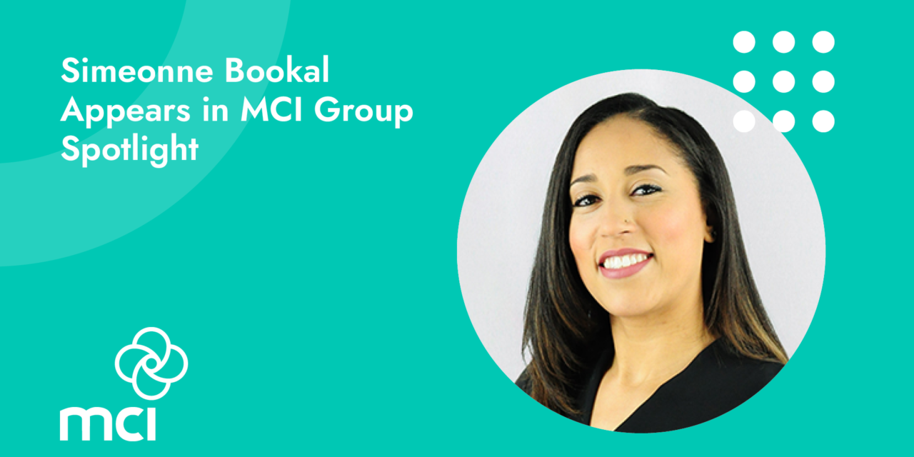 Simeonne Bookal Appears in MCI Group Spotlight