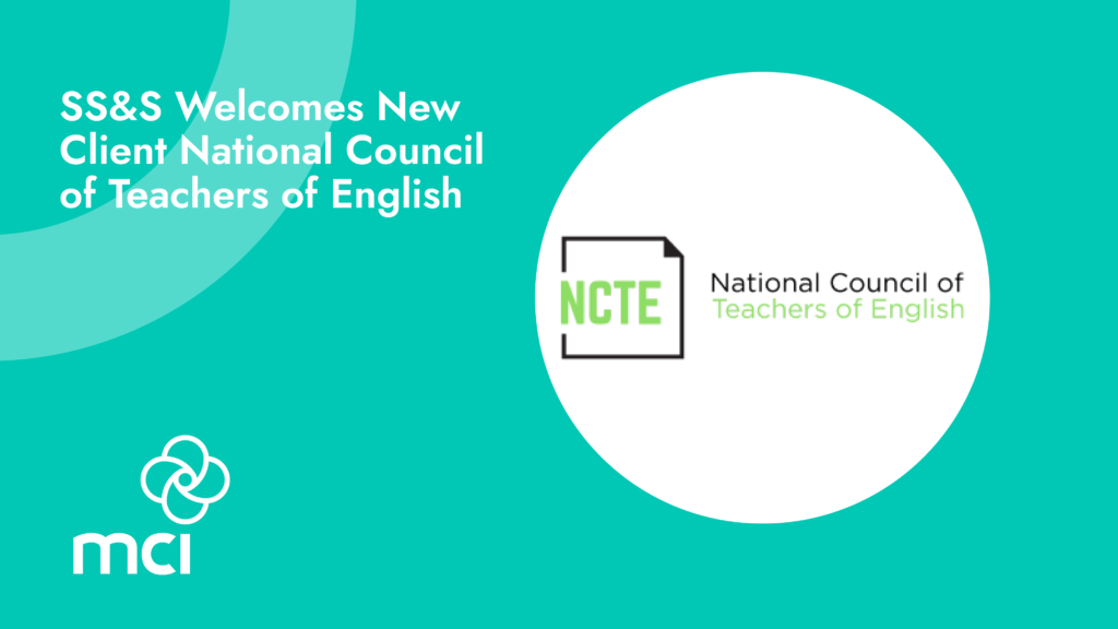 SS&S Welcomes New Client National Council of Teachers of English