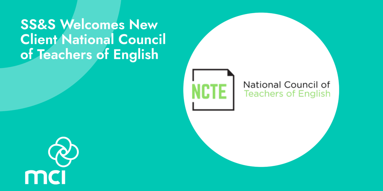 SS&S Welcomes New Client National Council of Teachers of English