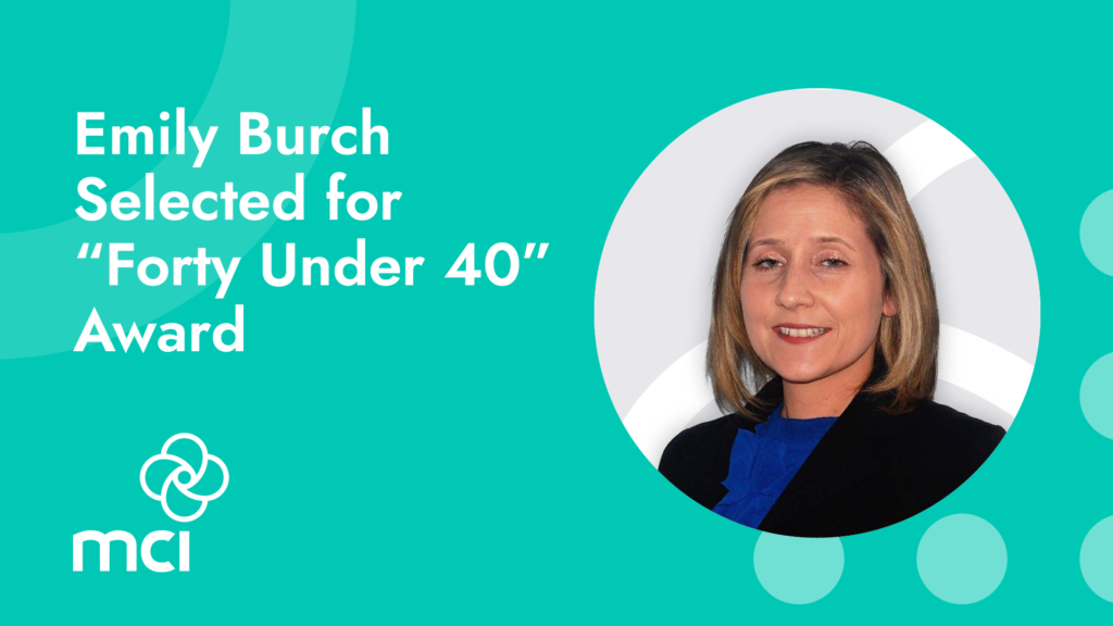 Emily Burch Selected for “Forty Under 40” Award