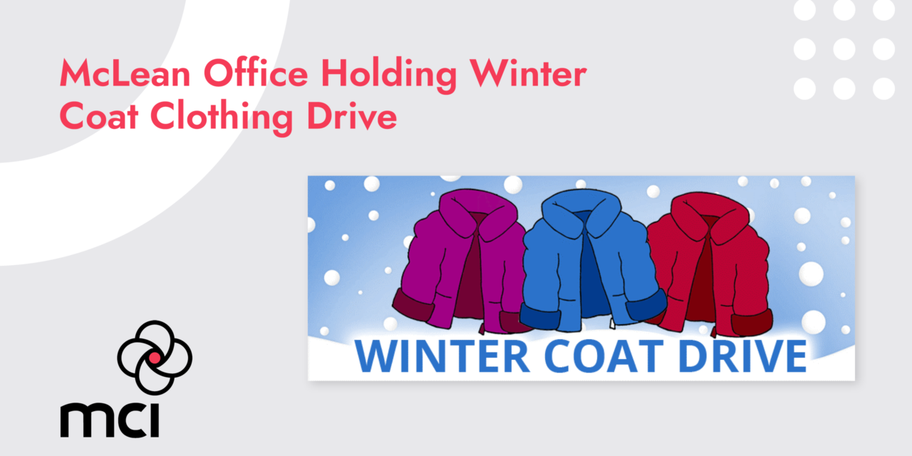 McLean Office Holding Winter Coat Clothing Drive