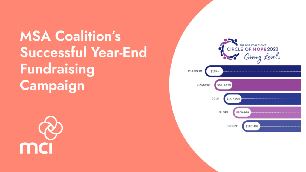 MSA Coalition’s Successful Year-End Fundraising Campaign