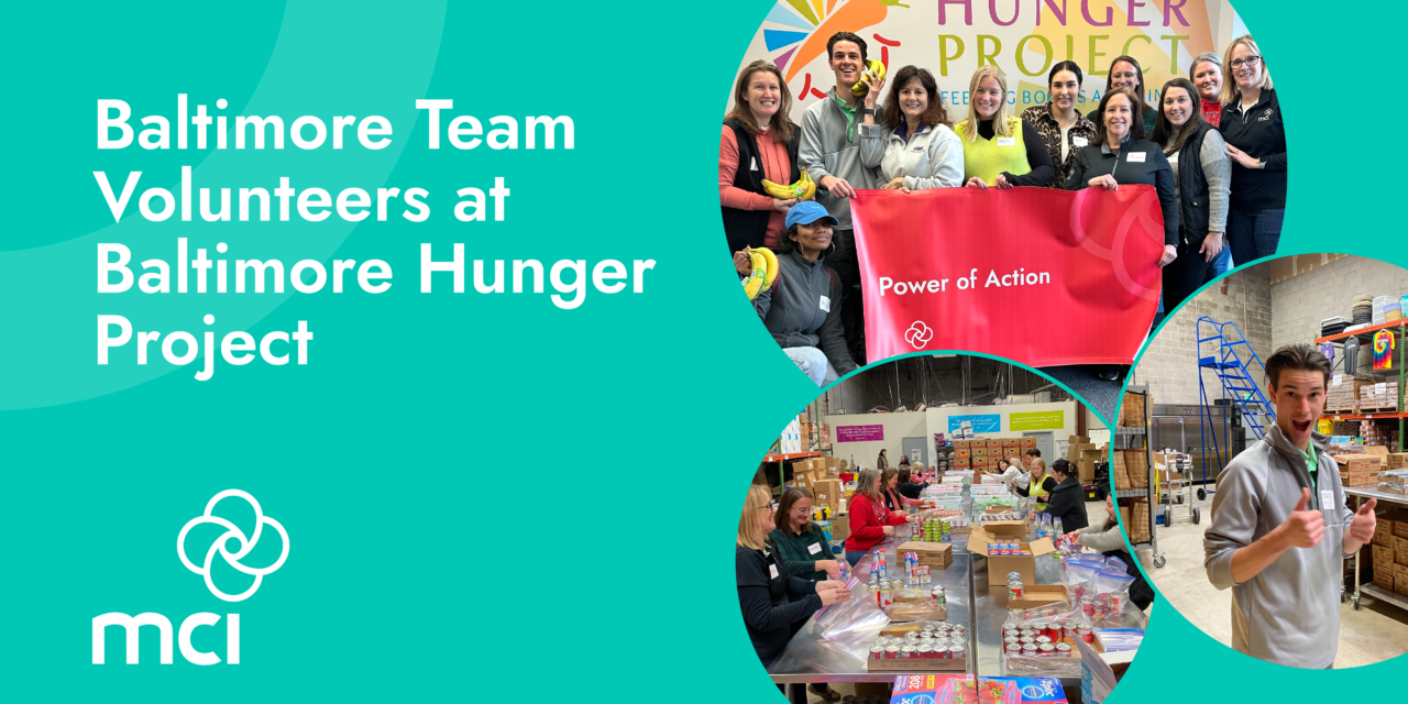 Baltimore Team Volunteers at Baltimore Hunger Project