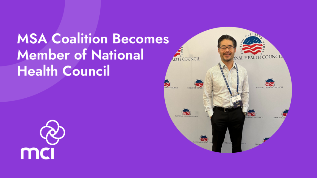 MSA Coalition Becomes Member of National Health Council
