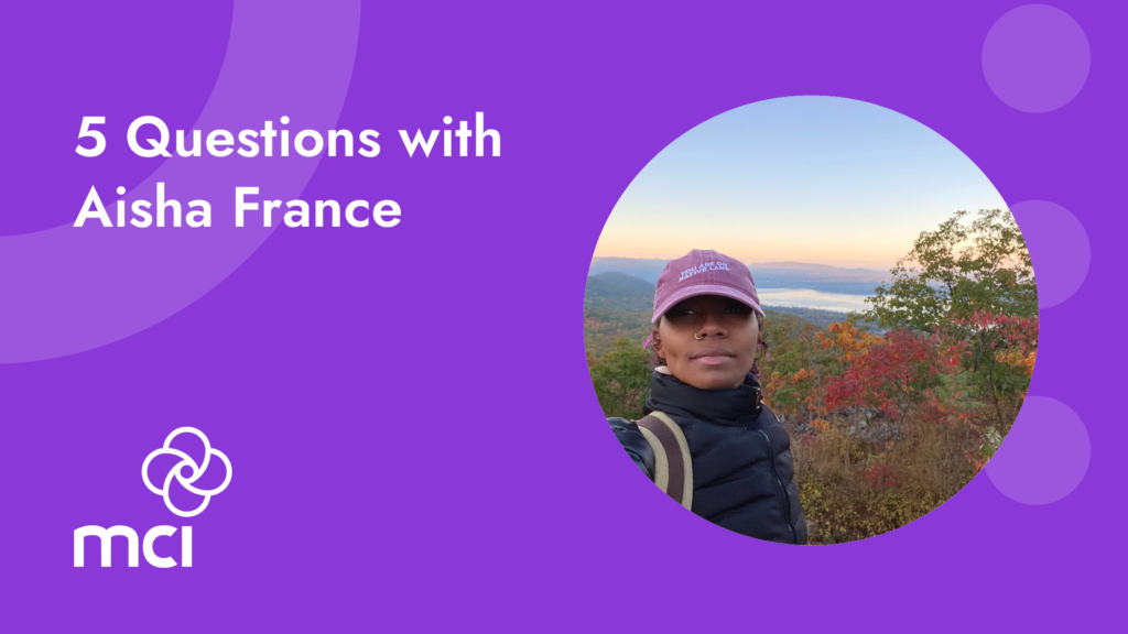 Five Questions with Aisha France