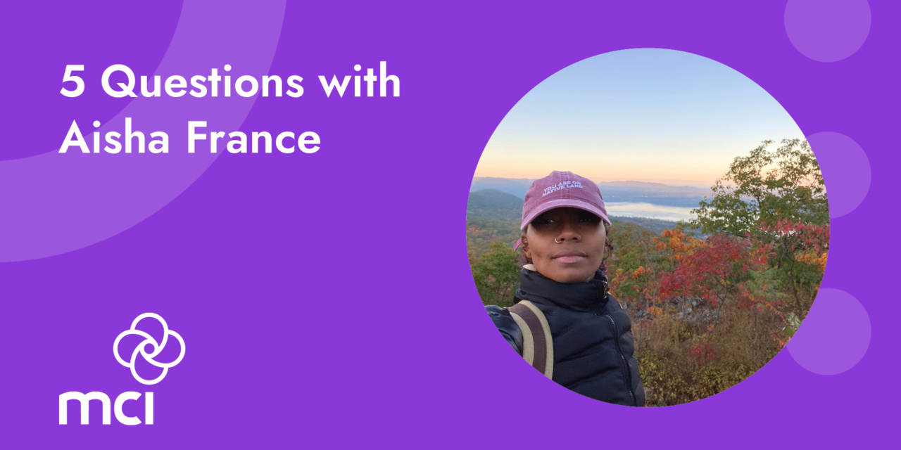 Five Questions with Aisha France