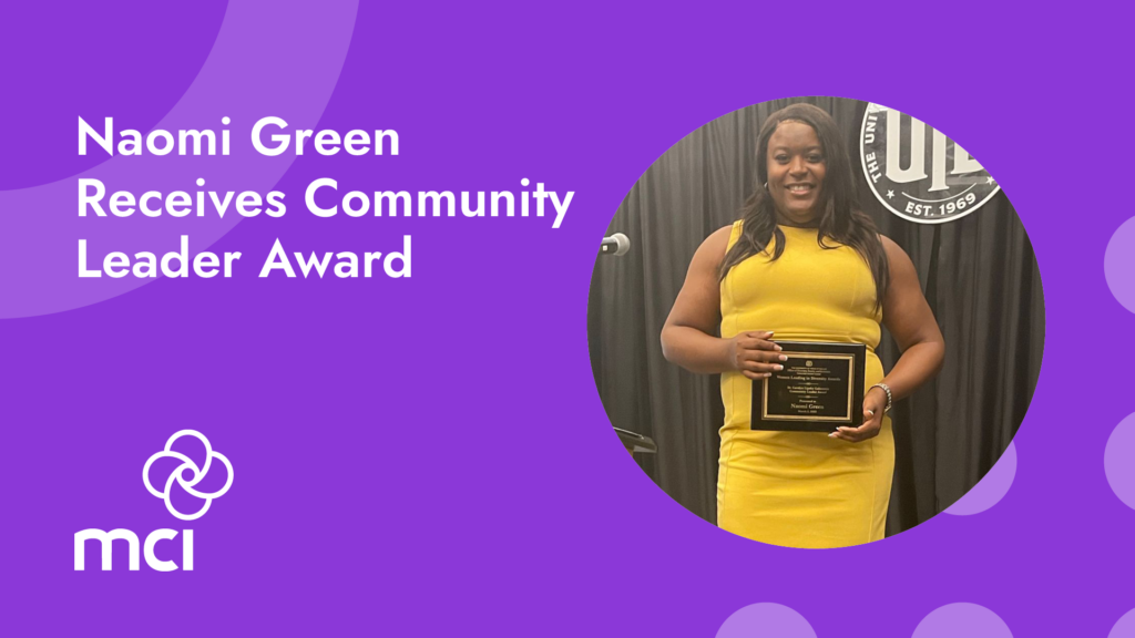 Naomi Green Receives Community Leader Award