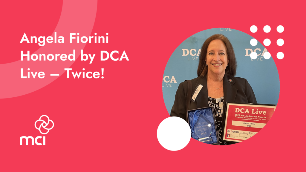 Angela Fiorini Honored by DCA Live – Twice!