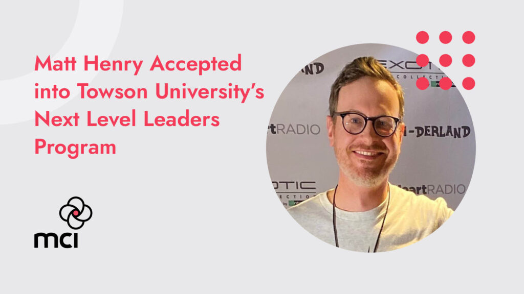 Matt Henry Accepted into Towson University’s Next Level Leaders Program