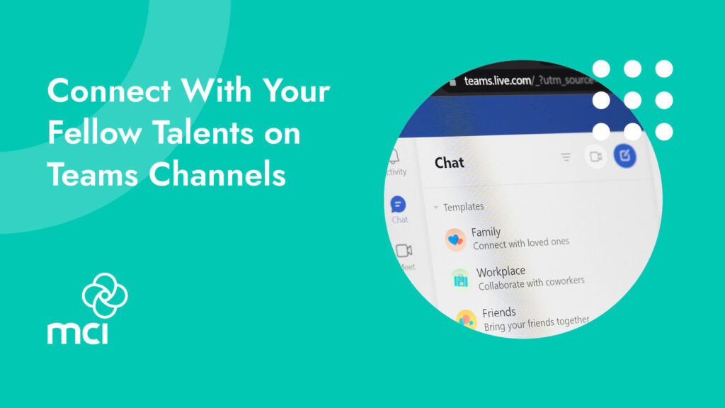 Connect With Your Fellow Talents on Teams Channels