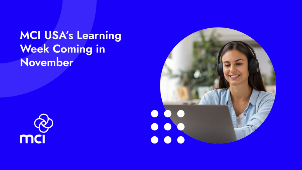 MCI USA’s Learning Week Coming in November